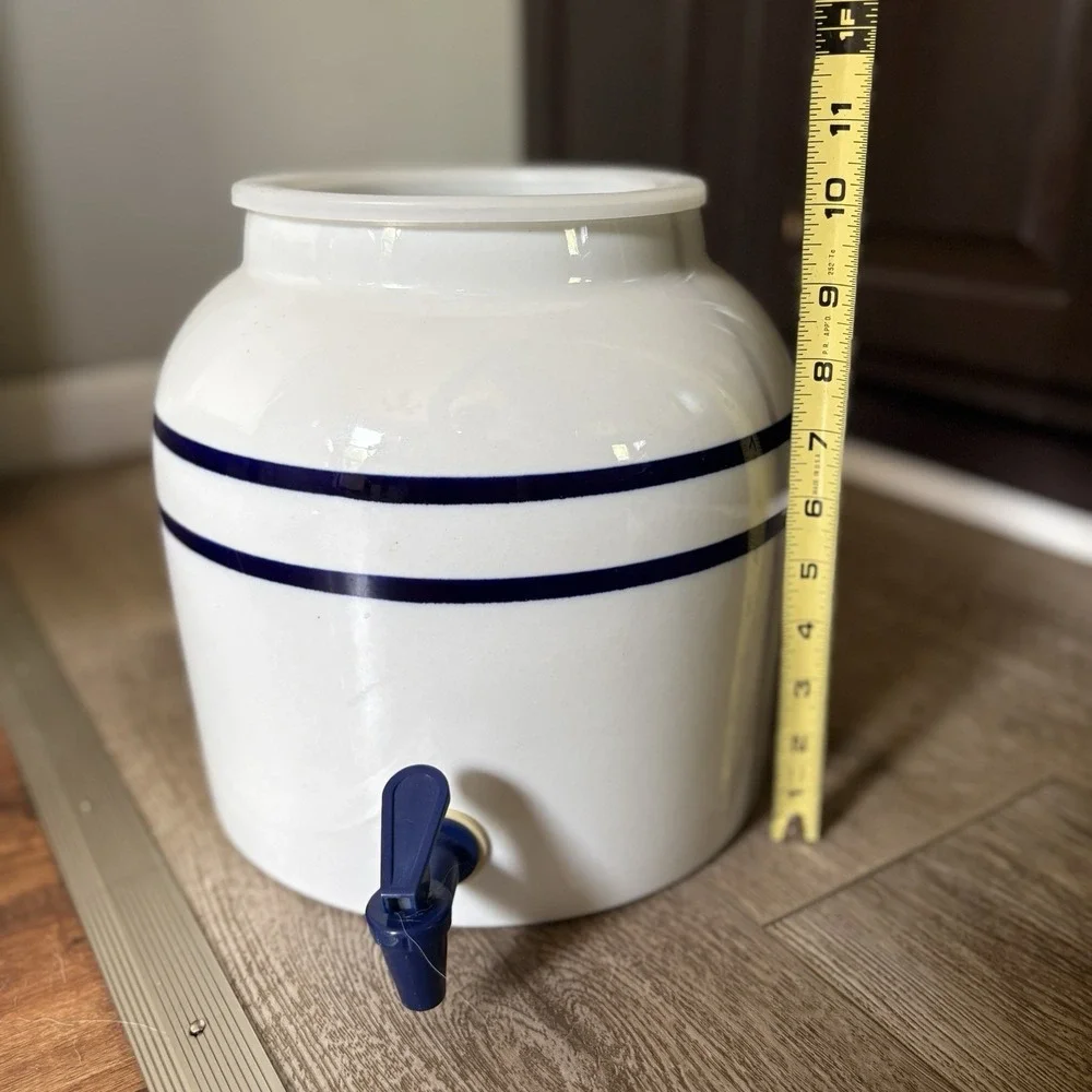 Ceramic Crock Water 5 Gallon Springwell Dispensers